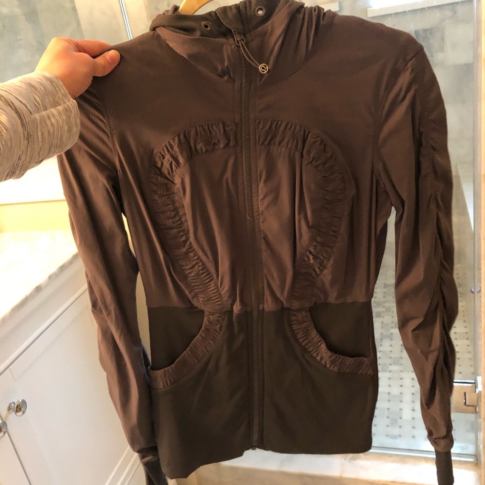 Lululemon Grey zip up jacket